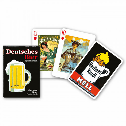 Carti de joc de colectie cu tema "Deutsches Beer"
